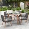 Elements Rope 4 Seater Dining Set -Furn Shop 30746641