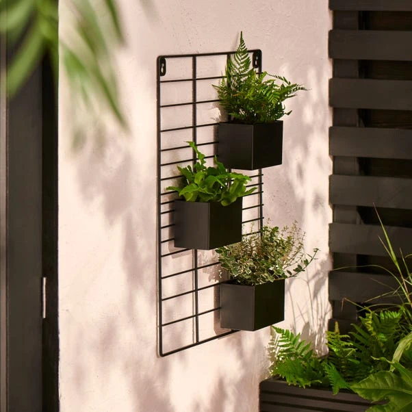 Dunelm Wall Planter 3 Dunelm Wall Planter