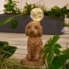 Dunelm Cockapoo Solar Light Natural 1 Dunelm Cockapoo Solar Light Natural -Furn Shop 30748343