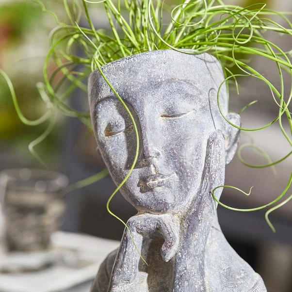 Dunelm Abstract Head Planter 4 Dunelm Abstract Head Planter - Image 2