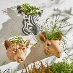 Dunelm Leopard Wall Planter 7 Dunelm Leopard Wall Planter -Furn Shop 30748371 alt02