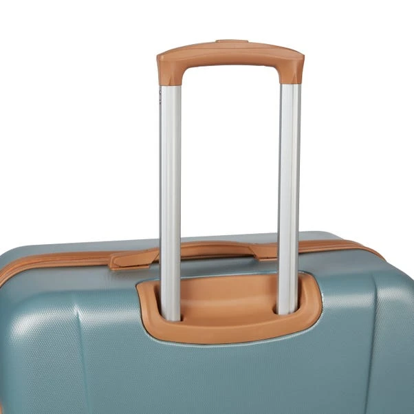 Constellation Sage Green And Tan Chevron Suitcase 4 Constellation Sage Green And Tan Chevron Suitcase - Image 2