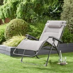 Dunelm Amsterdam Grey Lounger