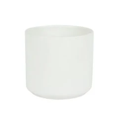 Dunelm White Ceramic Plant Pot -Furn Shop 30751212 alt02