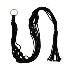 Dunelm Macrame Black Plant Hanger -Furn Shop 30753308 alt04