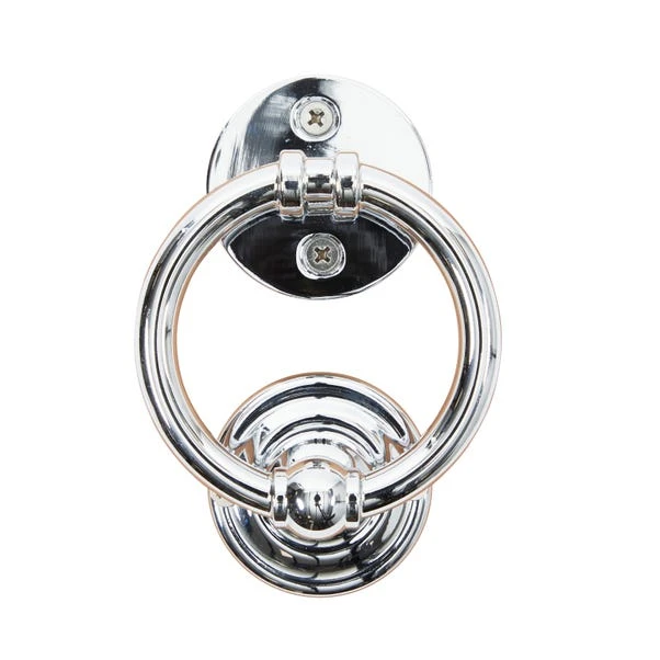 Dunelm Traditional Chrome Door Knocker 5 Dunelm Traditional Chrome Door Knocker - Image 3