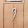 Dunelm Decorative Brushed Chrome Door Number 1 Dunelm Decorative Brushed Chrome Door Number -Furn Shop 30756599