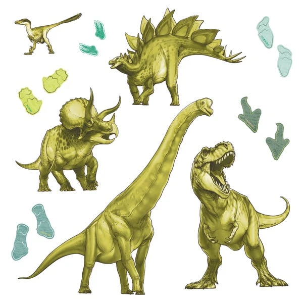 Natural History Museum All About Dinosaurs Wall Stickers 4 Natural History Museum All About Dinosaurs Wall Stickers - Image 2
