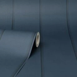 Dunelm Wood Panel Navy Wallpaper -Furn Shop 30759609 alt02