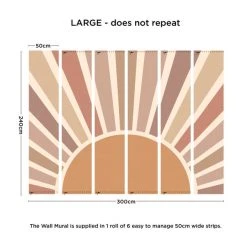 Dunelm Sunburst Mural 8 Dunelm Sunburst Mural -Furn Shop 30759965 alt02