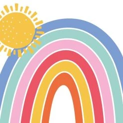 Dunelm Rainbow Mural 7 Dunelm Rainbow Mural -Furn Shop 30759966 alt03