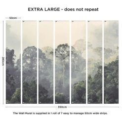 Dunelm Rainforest Mural Wallpaper 8 Dunelm Rainforest Mural Wallpaper -Furn Shop 30764164 alt02