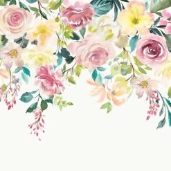 Dunelm Watercolour Florals Mural -Furn Shop 30764176 alt04