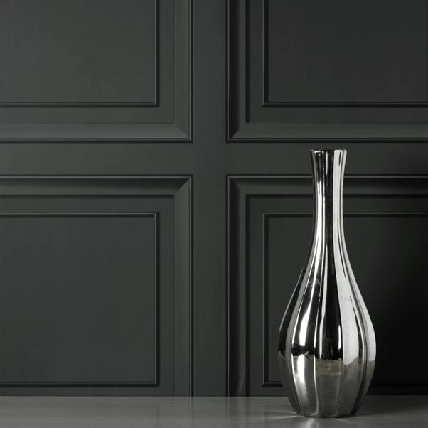 Dunelm Square Panel Black Wallpaper 4 Dunelm Square Panel Black Wallpaper - Image 2