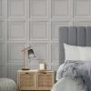 Dunelm Square Panel Grey Wallpaper -Furn Shop 30769103