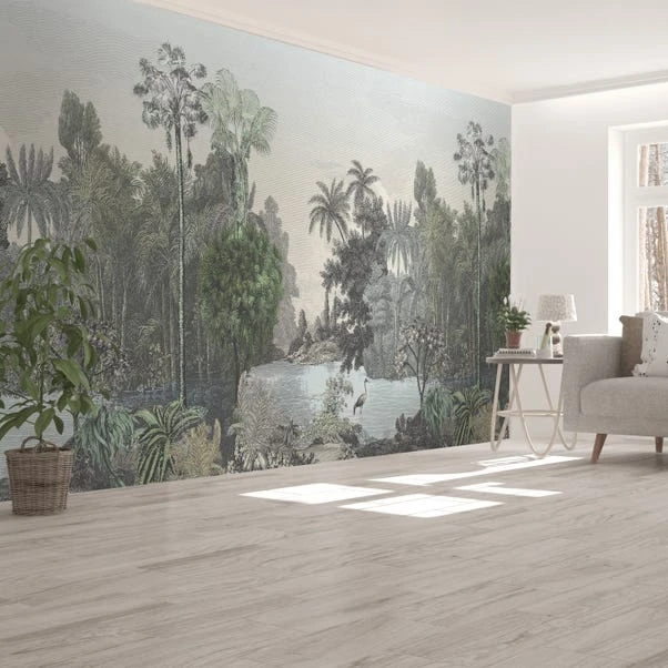 Dunelm Vintage Tropical Multi Mural 4 Dunelm Vintage Tropical Multi Mural - Image 2