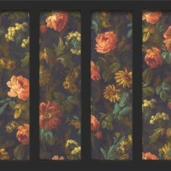 Dunelm Vintage Floral Black Mural -Furn Shop 30770412 alt04