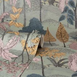 Dunelm Tropical Island Sage Wallpaper 7 Dunelm Tropical Island Sage Wallpaper -Furn Shop 30776352 alt02