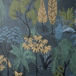 Dunelm Tropical Island Navy Wallpaper 6 Dunelm Tropical Island Navy Wallpaper -Furn Shop 30776354 alt01