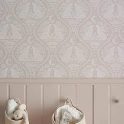 Brewster Rabbits Natural Self Adhesive Wallpaper -Furn Shop 30780883 alt04