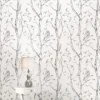 NuWallpaper Woods Grey Self Adhesive Wallpaper -Furn Shop 30782405