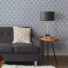 NuWallpaper Arrowhead Blue Self Adhesive Wallpaper 1 NuWallpaper Arrowhead Blue Self Adhesive Wallpaper -Furn Shop 30782412