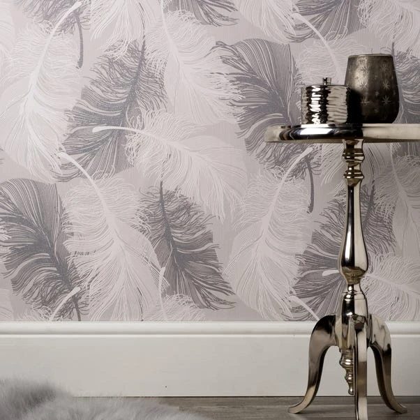 Coloroll Wallpaper Coloroll Feather Dappled Grey Wallpaper 3 Coloroll Wallpaper Coloroll Feather Dappled Grey Wallpaper