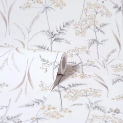 Dorma Cheddleton Natural Wallpaper
