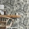 Fine Décor Wallpaper Maui Mono Wallpaper -Furn Shop 30782546