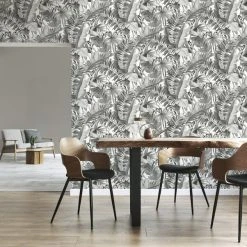Fine Décor Wallpaper Maui Mono Wallpaper 10 Fine Décor Wallpaper Maui Mono Wallpaper -Furn Shop 30782546 alt03