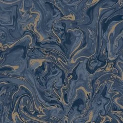 Fine Décor Wallpaper Marble Navy Wallpaper -Furn Shop 30782549 alt05