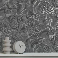 Fine Décor Wallpaper Marble Charcoal Wallpaper 12 Fine Décor Wallpaper Marble Charcoal Wallpaper -Furn Shop 30782552 alt04