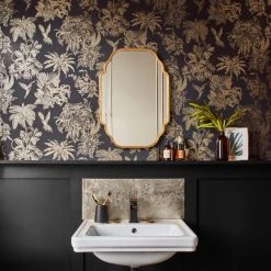 Dunelm Amazonia Gold And Charcoal Wallpaper 13 Dunelm Amazonia Gold And Charcoal Wallpaper -Furn Shop 30782878 alt05