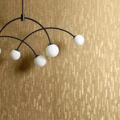 Dunelm Bergamo Leather Gold Wallpaper -Furn Shop 30782950 alt03