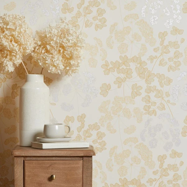 Dorma Daylesford Yellow Wallpaper 6 Dorma Daylesford Yellow Wallpaper - Image 4