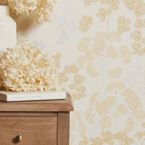 Dorma Daylesford Yellow Wallpaper 7 Dorma Daylesford Yellow Wallpaper - Image 5