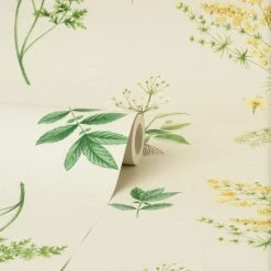 Natural History Museum Marsh Botanical White Wallpaper -Furn Shop 30782969 alt02