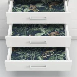 NuWallpaper Nu Wall Self Adhesive Jungle Luxe Navy Wallpaper -Furn Shop 30782986 alt03