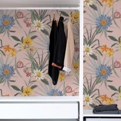 NuWallpaper Nu Wall Self Adhesive Tropical Floral Pink Wallpaper -Furn Shop 30782989 alt05