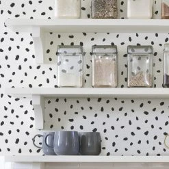 NuWallpaper Nu Wall Self Adhesive Spot Mono Wallpaper -Furn Shop 30782990 alt02