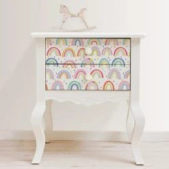 NuWallpaper Nu Wall Self Adhesive Over The Rainbow Multi Wallpaper -Furn Shop 30782991 alt02