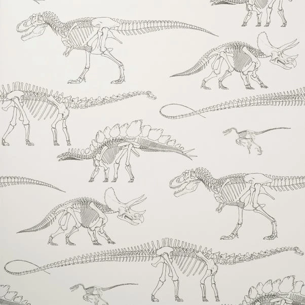 Natural History Museum Fossil Forager White Wallpaper 4 Natural History Museum Fossil Forager White Wallpaper - Image 2