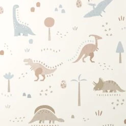 Dunelm Dinosaur Natural Wallpaper 8 Dunelm Dinosaur Natural Wallpaper -Furn Shop 30783095 alt01