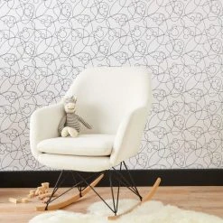 Disney Mickey Mouse Linear Mono Wallpaper -Furn Shop 30783098 alt03