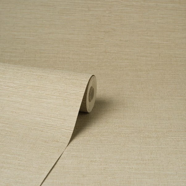 Dunelm Grasscloth Plain Natural Wallpaper 4 Dunelm Grasscloth Plain Natural Wallpaper - Image 2