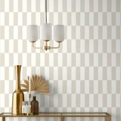 Dunelm Checkerboard Natural Wallpaper 9 Dunelm Checkerboard Natural Wallpaper -Furn Shop 30783359 alt02