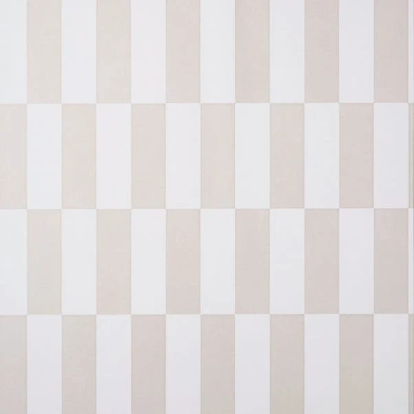 Dunelm Checkerboard Natural Wallpaper 6 Dunelm Checkerboard Natural Wallpaper - Image 4