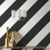 Dunelm Diagonal Stripe Monochrome Wallpaper -Furn Shop 30783360