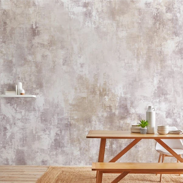 Dunelm Plaster Texture Blush Mural 4 Dunelm Plaster Texture Blush Mural - Image 2
