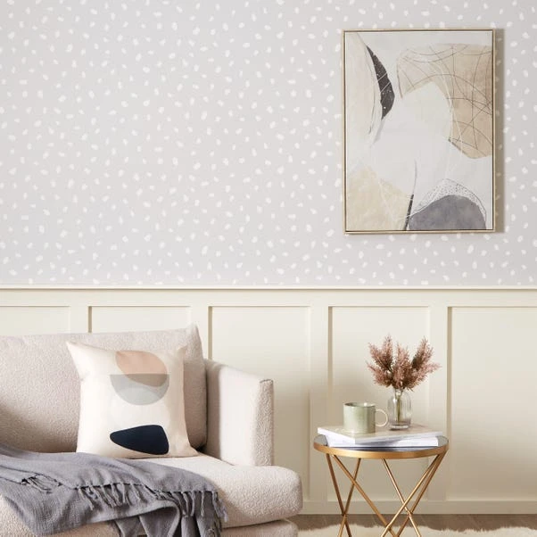Dunelm Spot Grey Wallpaper 3 Dunelm Spot Grey Wallpaper